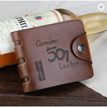 Оптовая продажа, мужской кожаный кошелек Baellerry, кошелек с зажимом для денег и монет в стиле ретро, кожаный мужской кошелек Hunter, бумажники