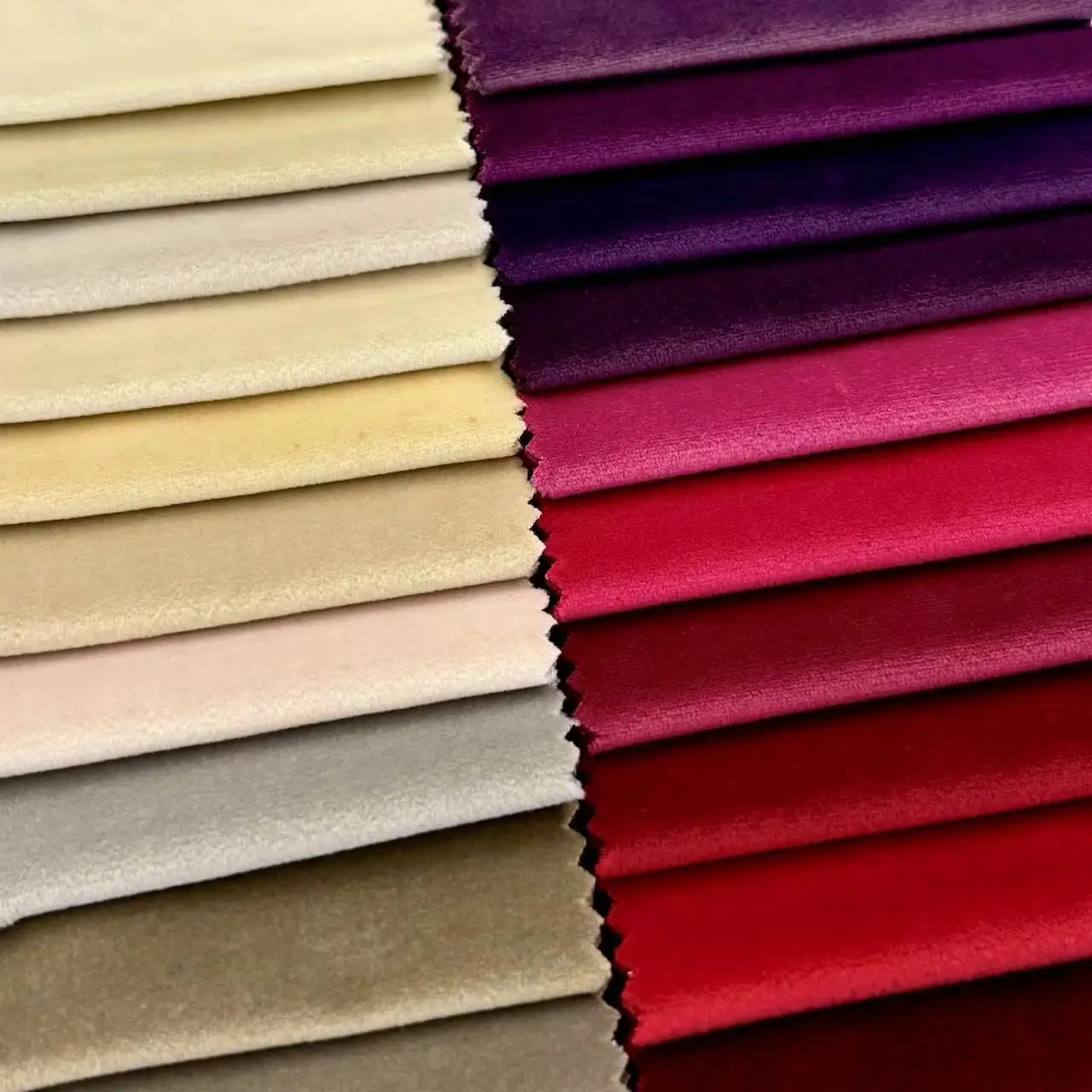 Upholstery Fabric 100Polyester Plain Velvet Luxury Fabric Sets Living Room Furniture Sofas Dubai Velvet Holland Fabric