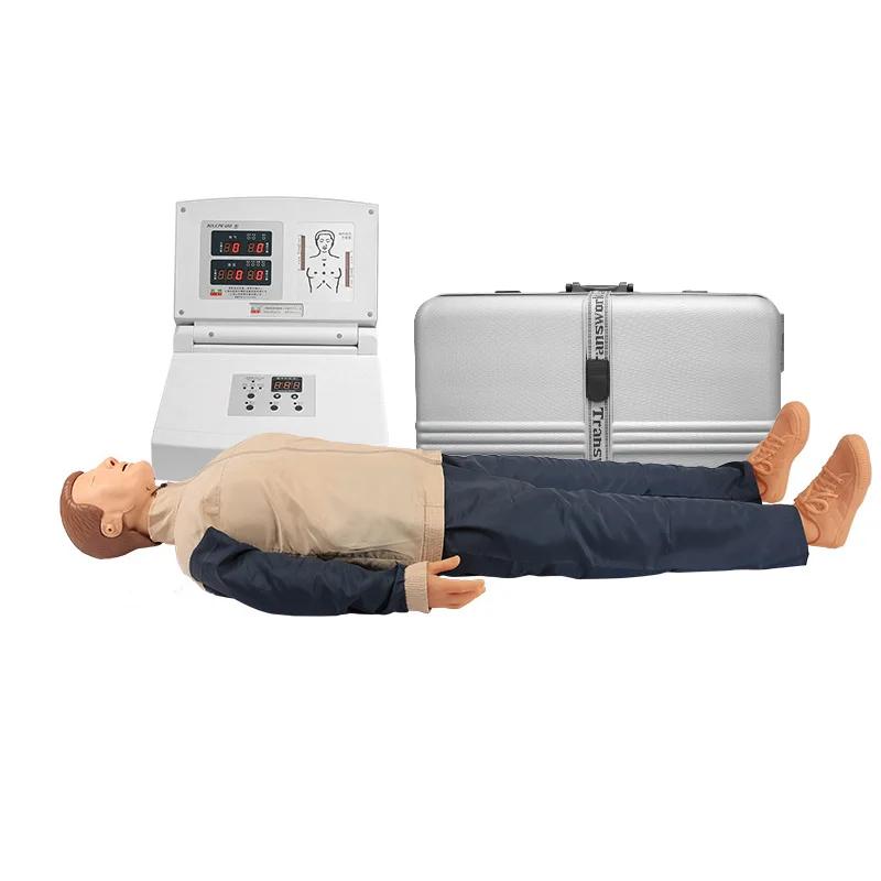 Material wear-resistant and high quality  advanced fully automatic electronic full body CPR manikin