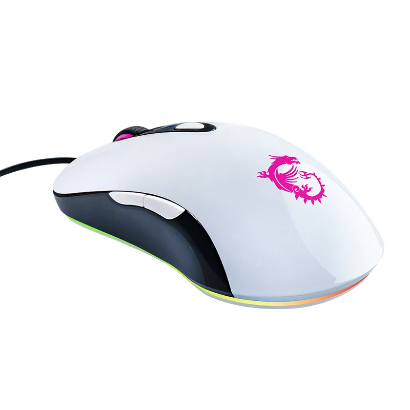 Мышь MSI DS102 RGB esports Проводная игровая мышь streamer съедает куриную