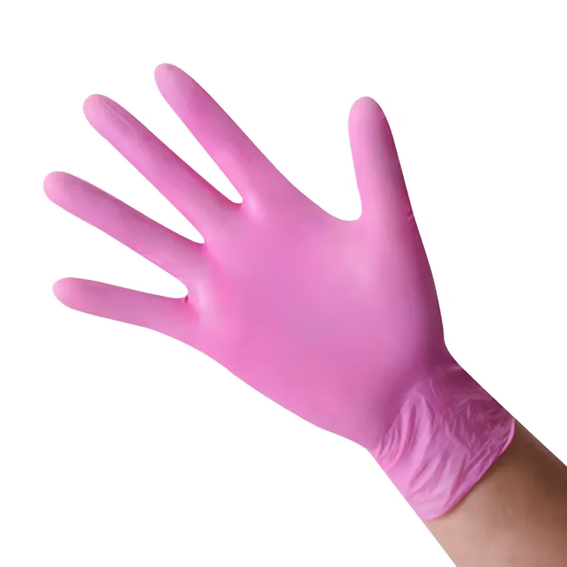 examination nitrile gloves nitrile lab 9 inches blue disposable nitrile glove with logo