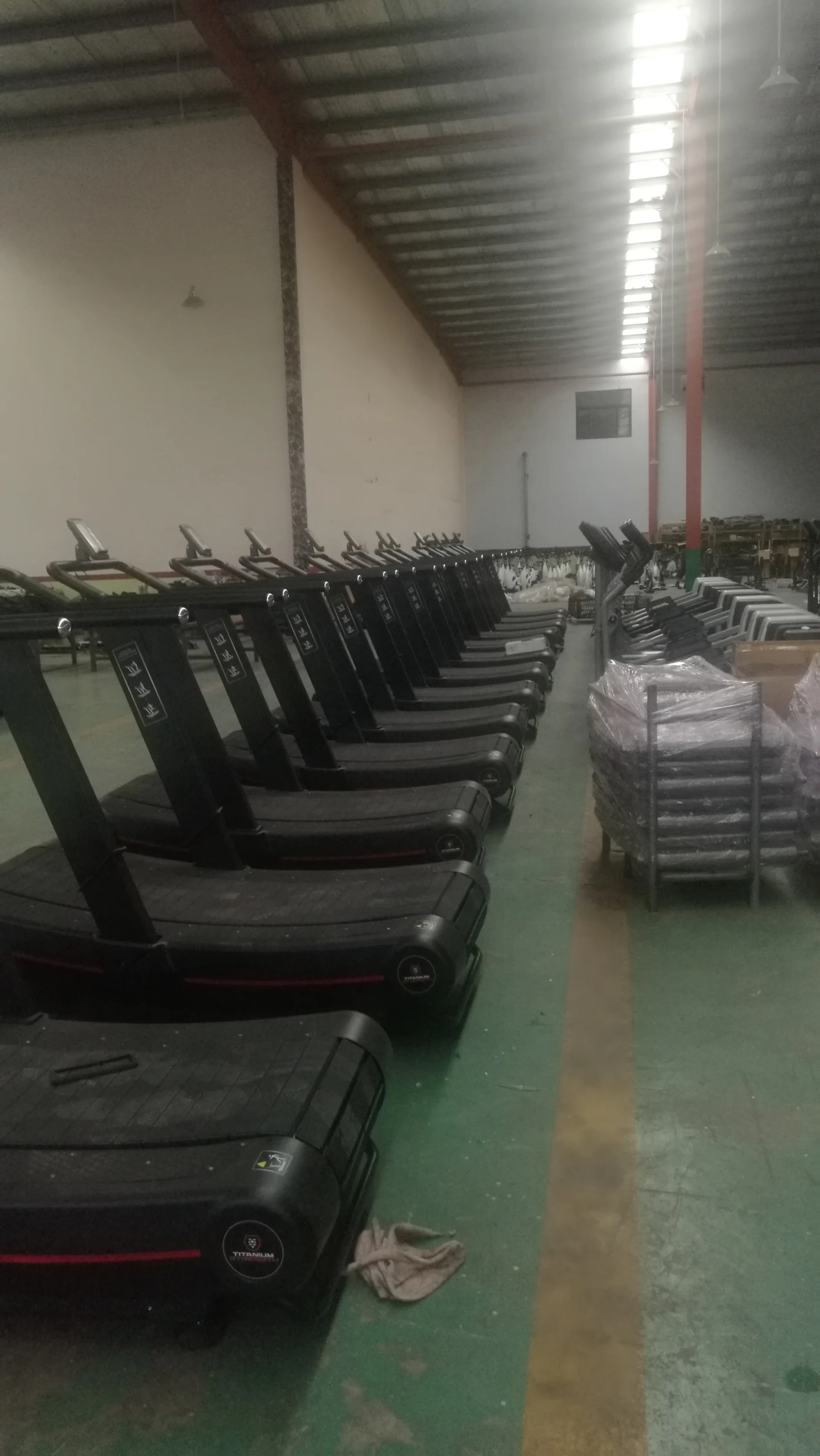 Woodway manual curved treadmill fitness running machine commercial gym equipment machine belt treadmill