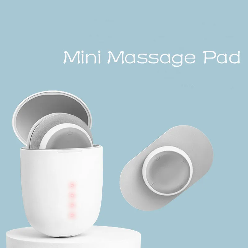 Electric mini neck back arm hand foot knee full body EMS therapy Massager massage sticker Pad Back Neck Rest Massage Pad