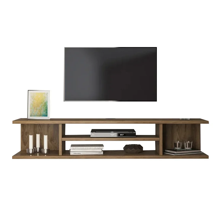 Living Room Furniture Tv Cabinet Wholesale High Quality Wooden Fujian Pvc Home Furniture TV Stand Modern Bedroom Tv Wall 11.34kg