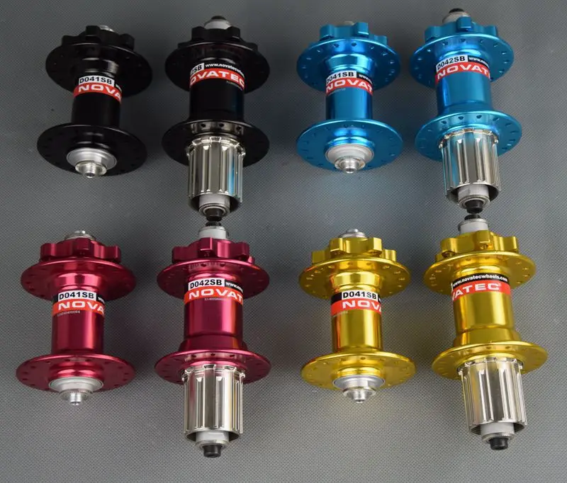 Wholesale NOVATEC MTB Hub 6 Bolts Ultralight Sealed Bearing Bicycle Hub For 8/9/10/11 Speed