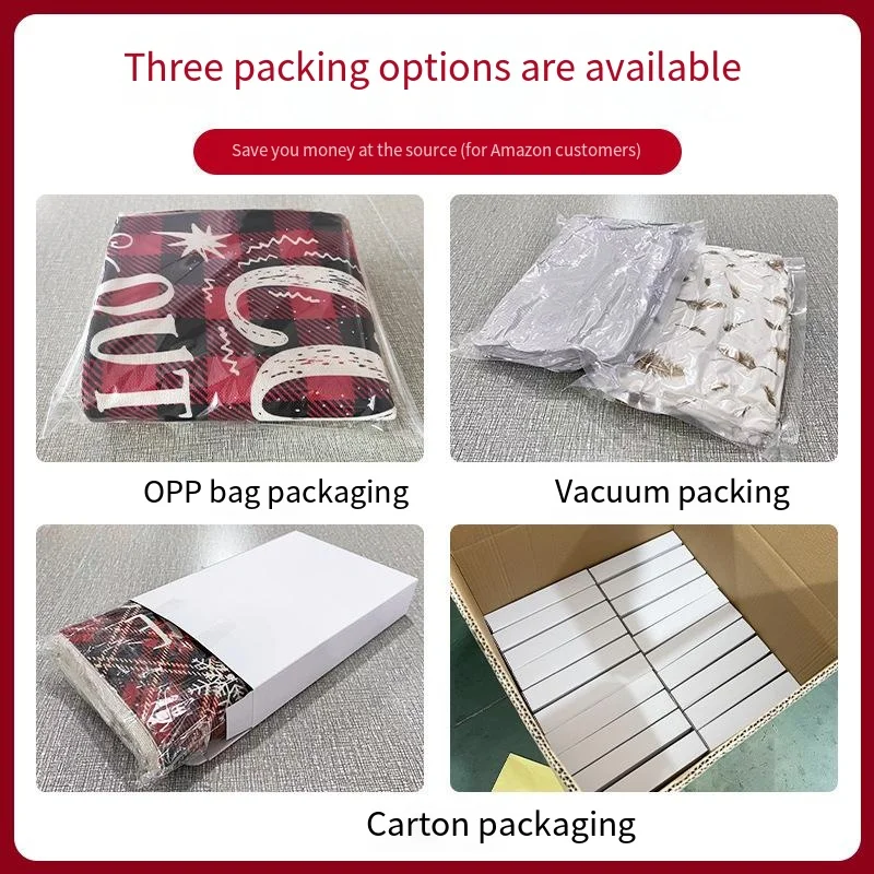 2023 Christmas Pillow Covers Set of 4 Christmas Decorations Cotton Linen Winter Deer Christmas Decor Throw Cushion Cover 18 X 18