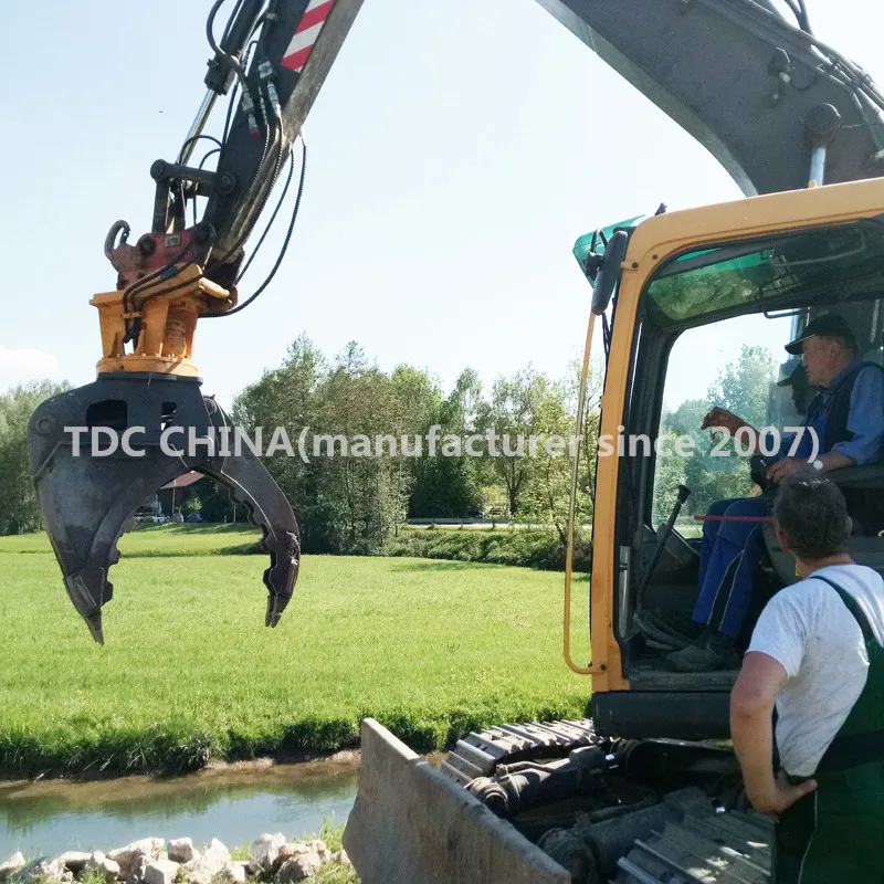 Hydraulic Thumb Grab Bucket for Excavator