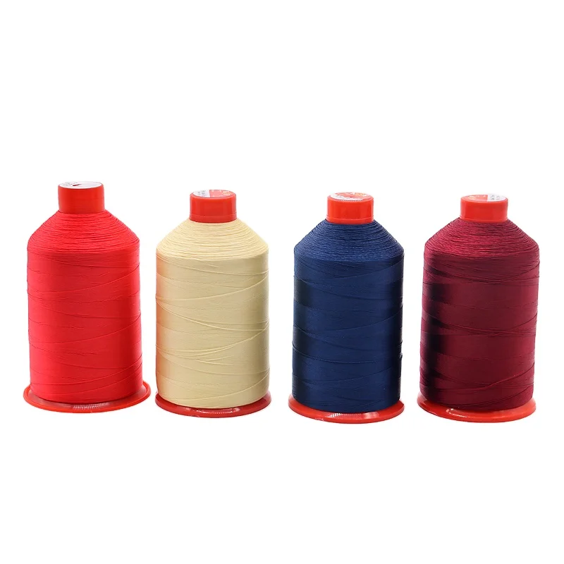 Nylon Thread Factory Sale Industrial Materials Bonded Nylon Thread For Tex70 210D/3 bonded nylon thread