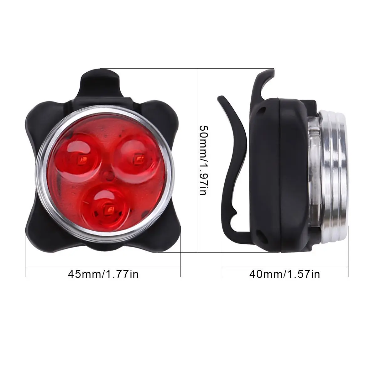 Factory Lamp Velo Bicycle Led Lights USB Front and Rear Rechargeable Bicycle Headlight Tail Lights for Elektrische hybrid bike