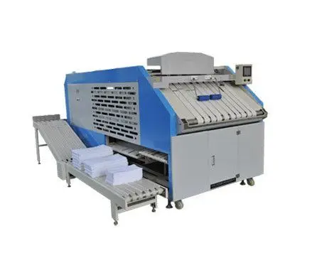 Commercial Laundry Folding Machine Full Automatic Laundry Fabric Folding Machinery Equipment