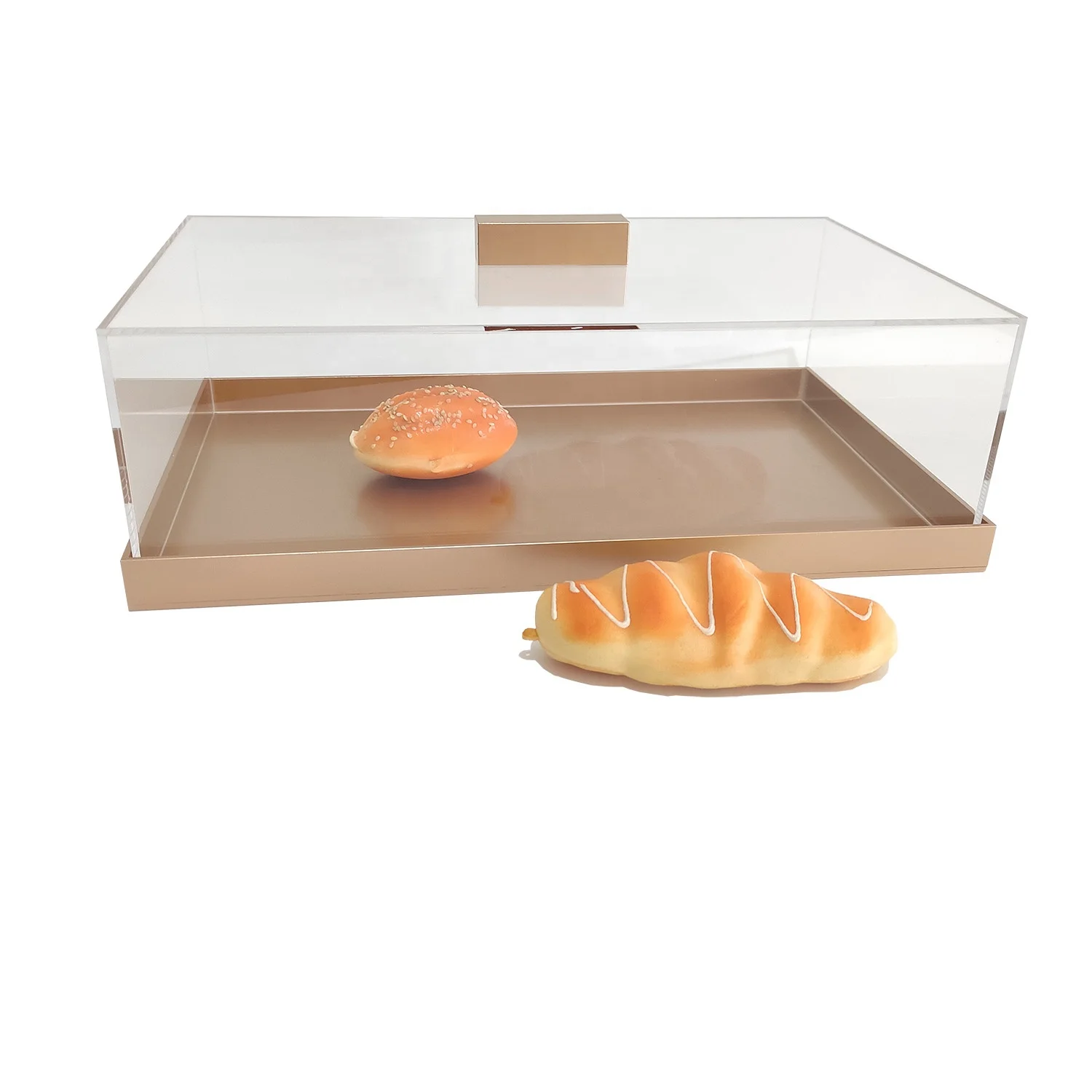 Judaica Food Bread Lucite Dome Custom Clear Acrylic Cake Dome