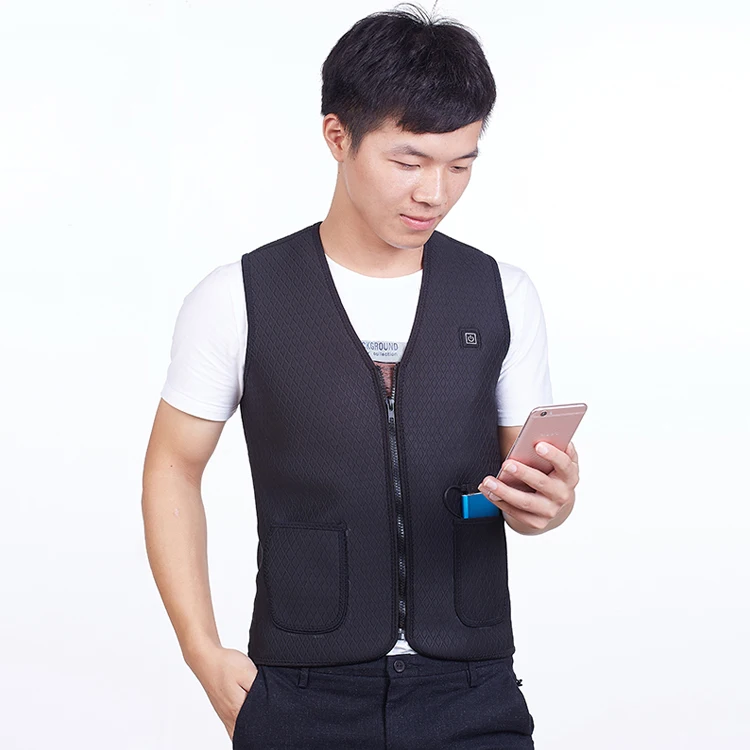 
Горячая Распродажа, теплый жилет с подогревом от аккумулятора Usb, зимняя водонепроницаемая Изолированная Куртка с подогревом 