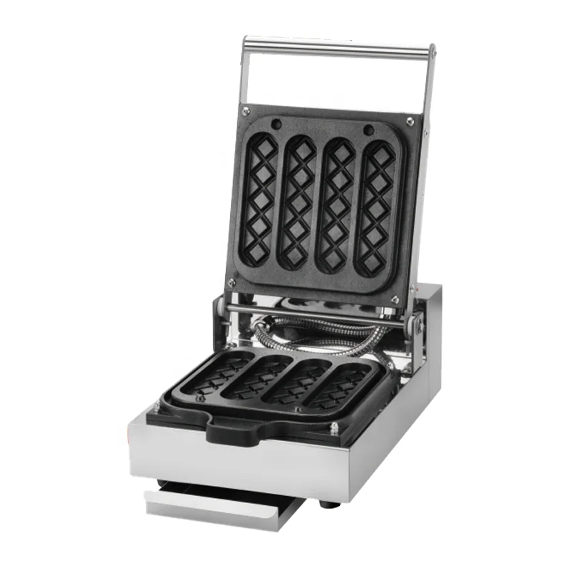 Commercial Electric Stick Maker by Stainless Steel Kitchen Equipment Manufacturer Hot Dogs and Waffle Making Machine