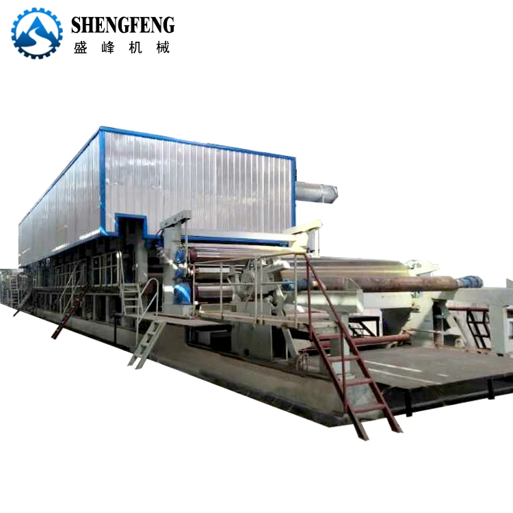automatic testliner paper and fluting liner paper production line price