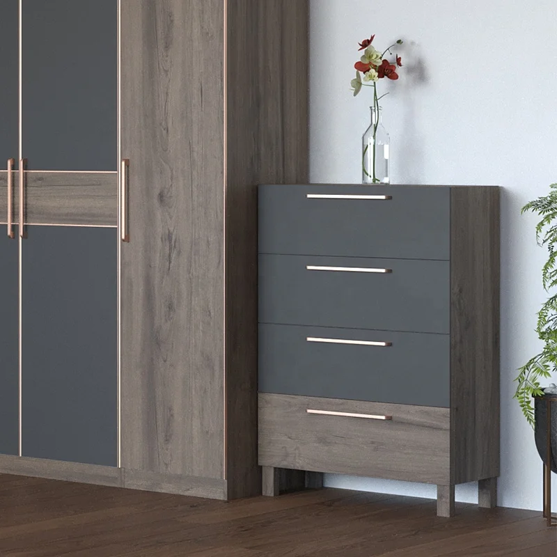 Индивидуальные комплекты мебели для дома, современные наборы мебели для спальни из МДФ и меламина