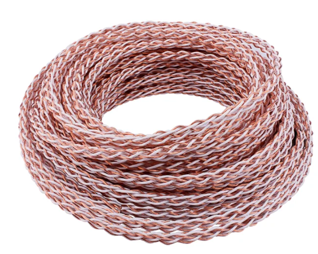 Модный акустический кабель высокого качества 16C Плетеный HIFI динамик