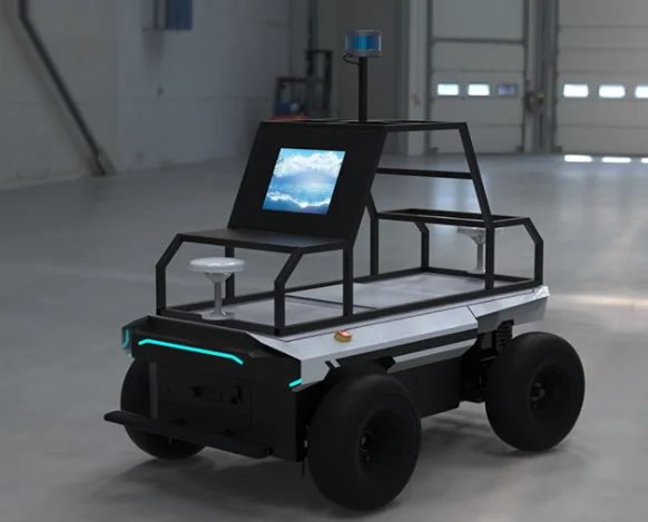 Security guard Policemen police Automated Guided Vehicle / patroling car robot /Security monitoring Collaborative robot kit