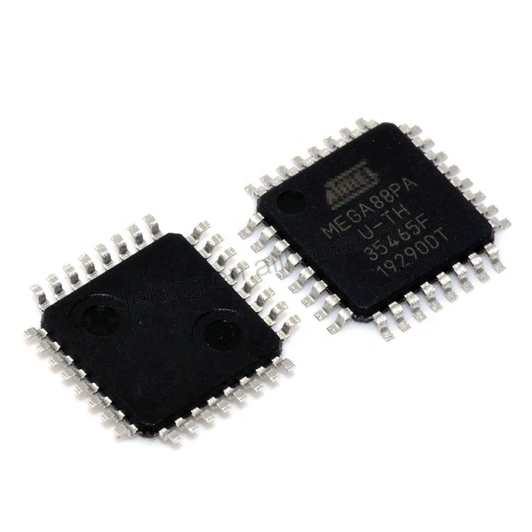 Jeking IC MEGA88PA MCU 8BIT 8KB FLASH 32TQFP ATMEGA88PA-AU