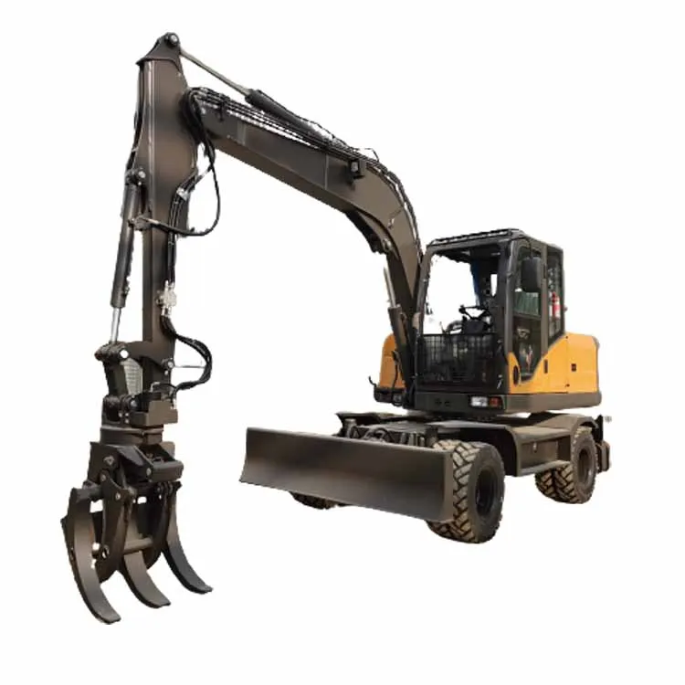 Best price 8ton wheel excavator mini excavator small excavator