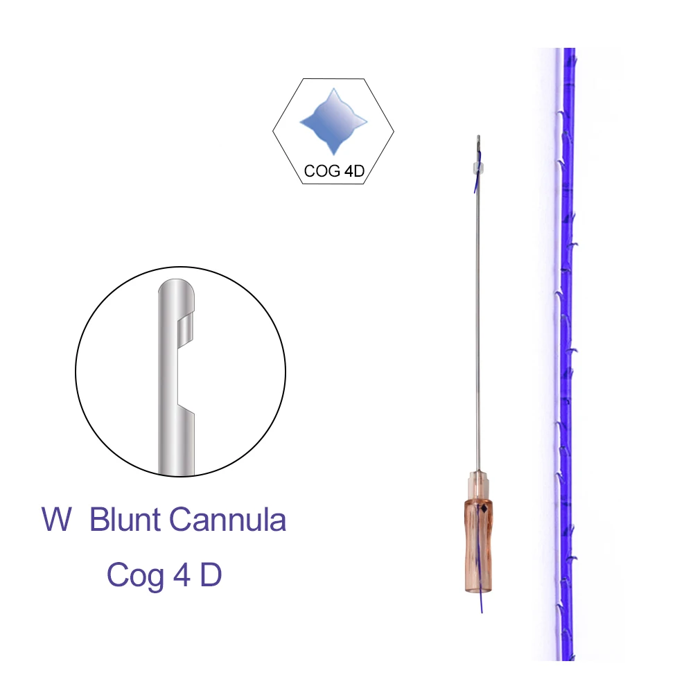 Hot-selling TOP-Q Medical Cog 2-1 Hios Pdo Thread Tensores Facial Nose Lifting Fio Yarn Barb