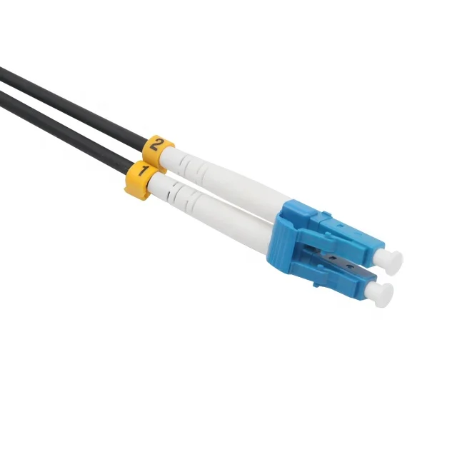Factory Waterproof Armored BBU/RRU DX 5.0mm SM G657A1/G657A2 Fiber Optic Patch Cable With ODC-LC Connector