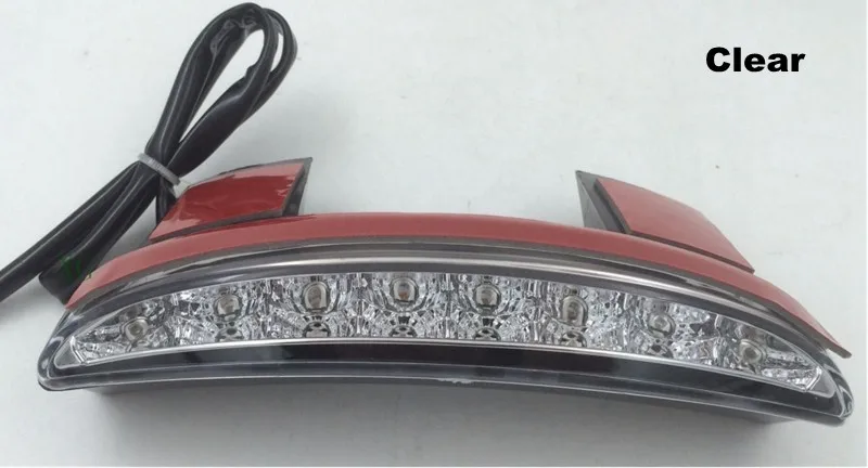 Мотоциклы заднее крыло край светодиодный задний фонарь для мотоцикла XL883L Sportster 2008-2014 1200N Nightster 2007-2011 световой сигнал