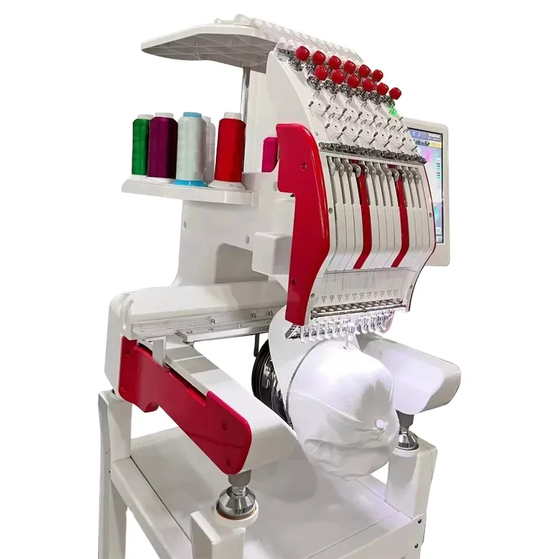 MYSEW MYS120N Высококачественная вышивальная машина, 12 игл для компьютеризированной вышивальной машины, цена, вышивальная машина для шляп