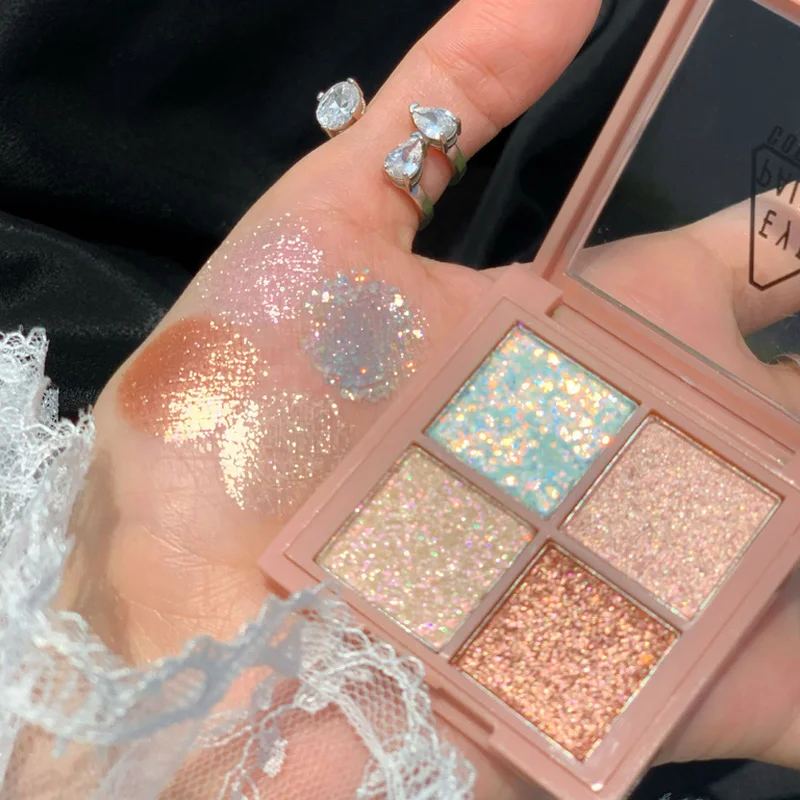 
Professional Matte Eye Shadow Palette 4Colors Makeup Glitter Eyeshadow Palette Eye shadow Palette 