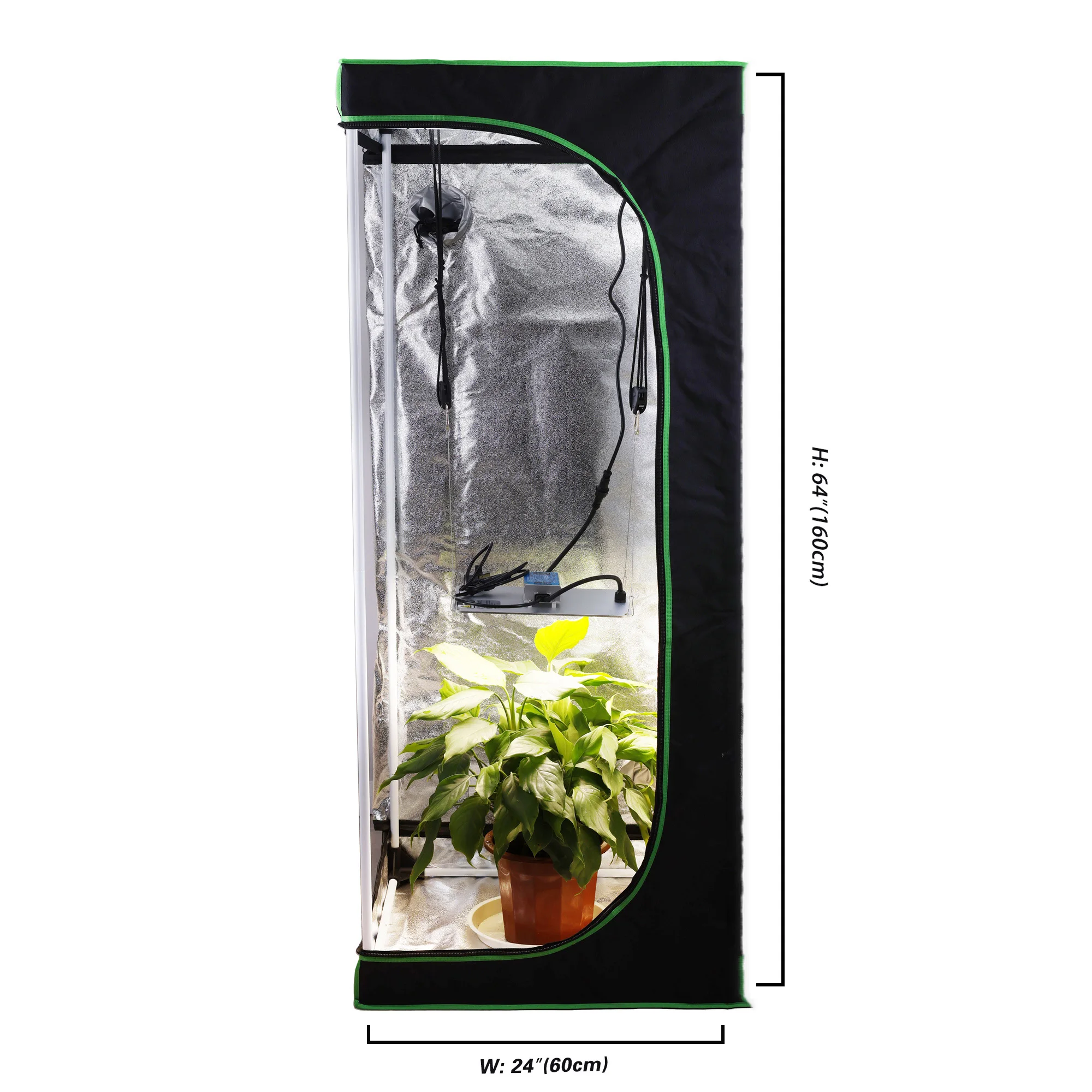 2022 Hot Sale Grow Plant Greenhouse Tent 120 *120* 200 Cm Functional Mylar Grow Box