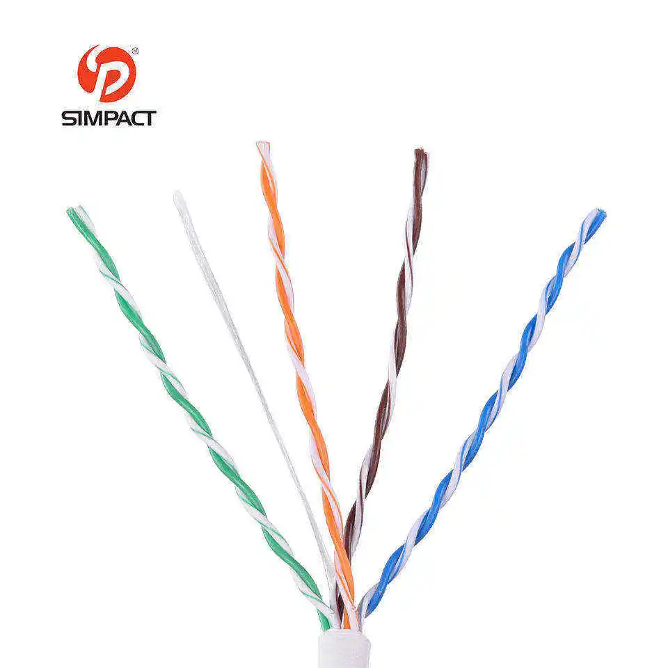 CE/ROHS/ISO9001/ISO/CE/CPR approved ethernet cable 5m 305m network cable roll high quality communication cable cat 5e