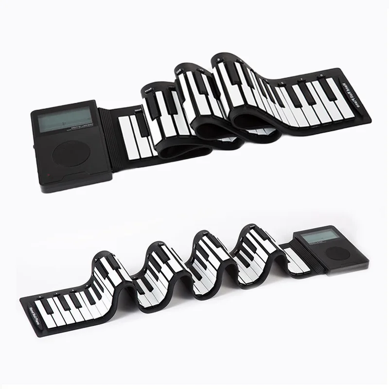  Пианино с гибкой клавиатурой гибкая клавиатура из PianoSilicon 49 клавиш цифровое рулонное фортепиано музыкальные
