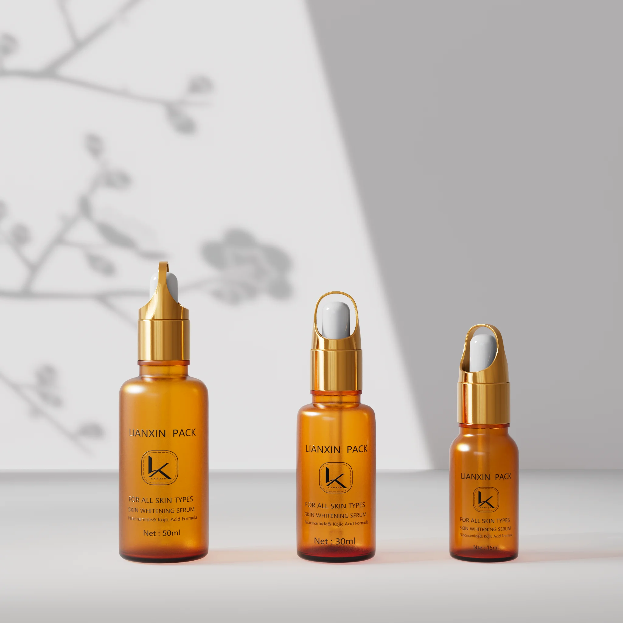 factory custom clear frosted cylinder hair oil cosmetic serum glass dropper empty bottle for essential oil