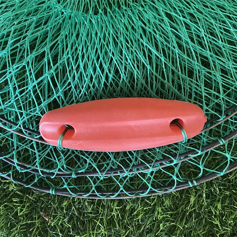 2024 Best Selling Commercial Coiled Steel Frame Portable Foldable Nylon Monofilament/Multifilament Underwater Aquaculture Trap