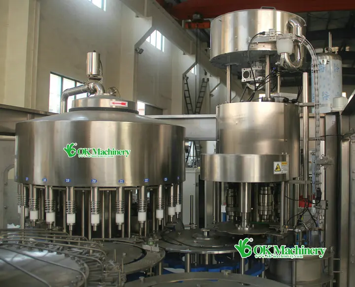 Automatic Pet Bottle Water Filling Machine / Packing Line