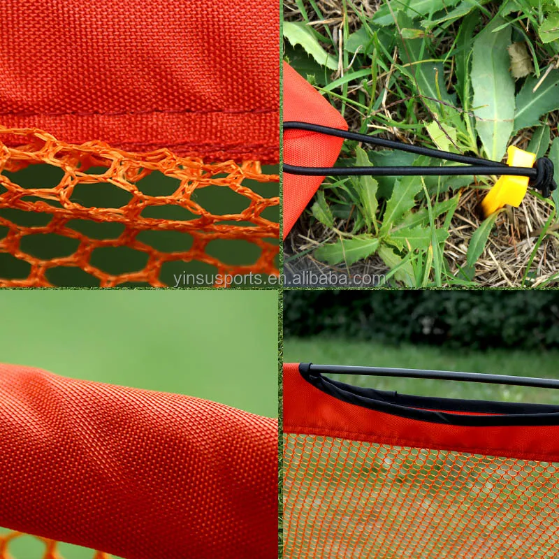 New Portable Kids Pop Up Folded Football Gate Goals For Outdoor Training Soccer Ball Door Mesh Soccer Goal