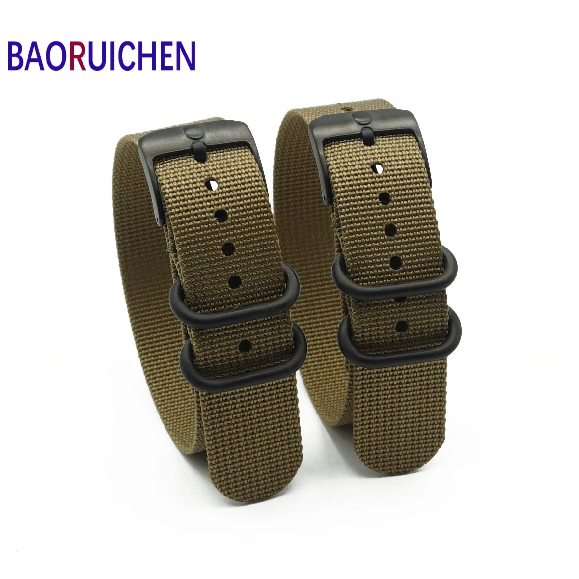 Custom Colors Heavy Duty Design Nylon Watchband  Nylon Watch Band Watch Strap Replacement Watch Band