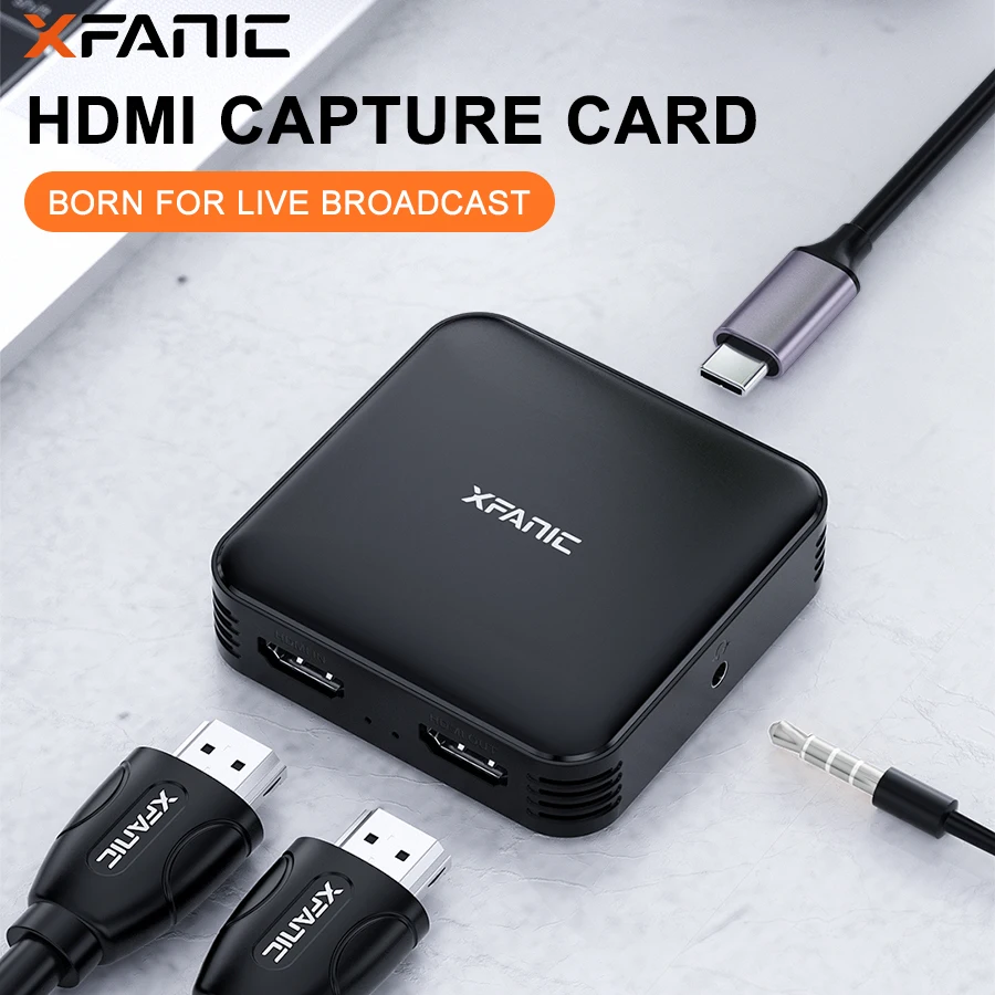 Usb Type C аудио запись Hd видео рекордер ноутбук Hdmi 1 4 1080p карта захвата для записи лекций в режиме реального