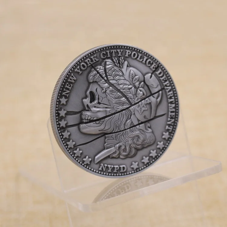 Custom High Quality 3D Antique Nickel Challenge Coin Collection Souvenir Coin