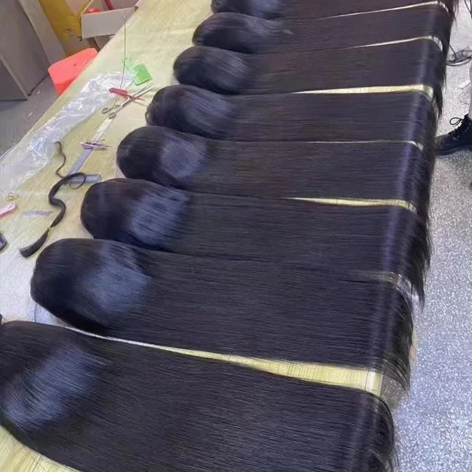 Raw Indian Cuticle Aligned Virgin Hair Extensions 360 Full Lace Human Hair Wigs Lace Front For Black Women HD Lace Frontal Wigs