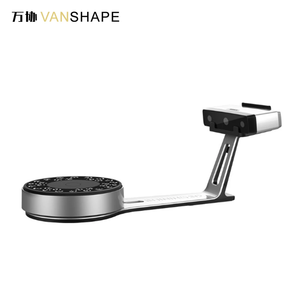 Vanshape Portable High Accuracy 0.05mm Desktop 3D Scanner For 3D Printing Scanning Machine