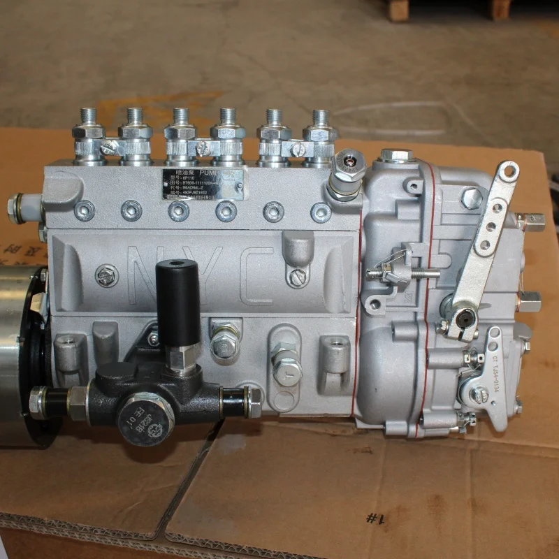 YC6108G Engine Spare Parts, B7606-1111100A-493 Fuel Injection Pump for sale Construction Machinery