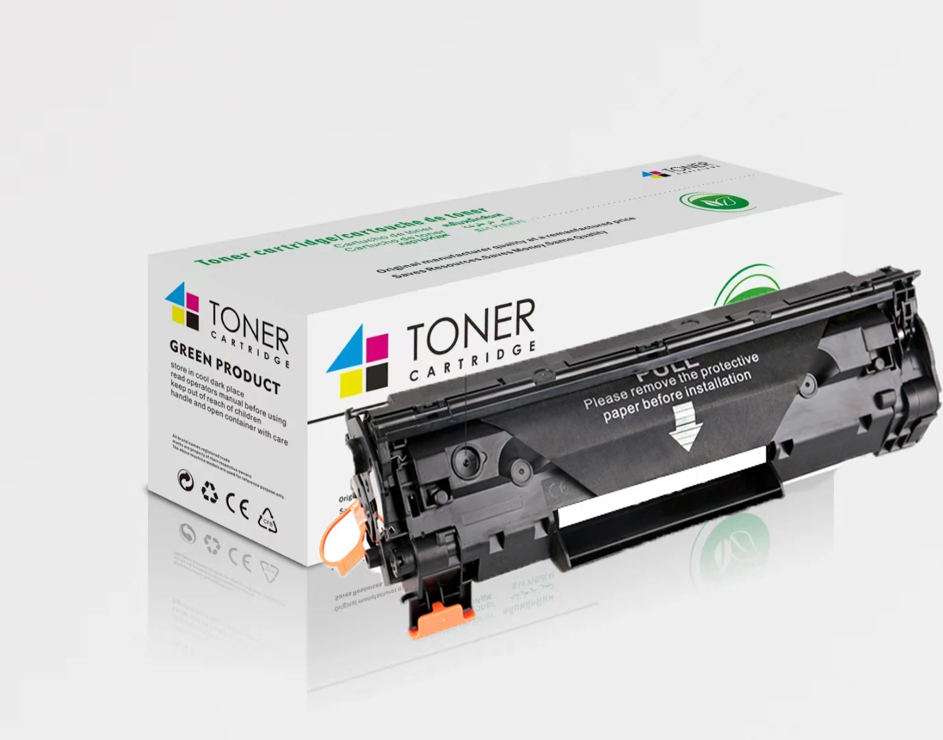 Картридж с тонером Ronghe RH-CB435A Подходит для принтеров Canon 3018/3010/3050/3020/3100/3150/3180