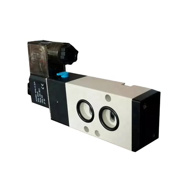 4M210-08 Plate Installation Single Coil Electric Electromagnetic 24V Namur solenoid control valve for pneumatic actuator