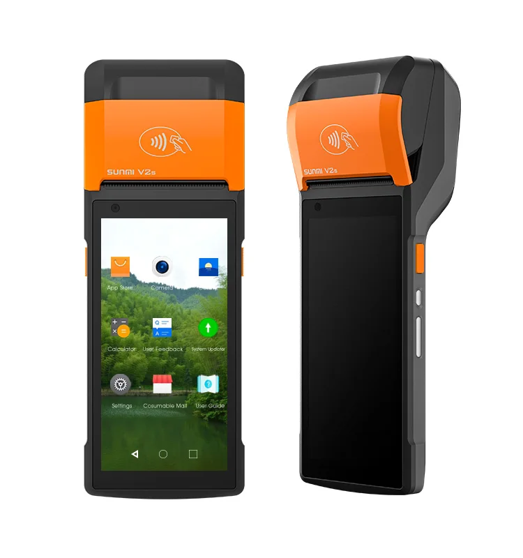 High Quality Pos Machine With Printer Android Handheld Terminal Portable Pos System Touch Screen Mobile Pos