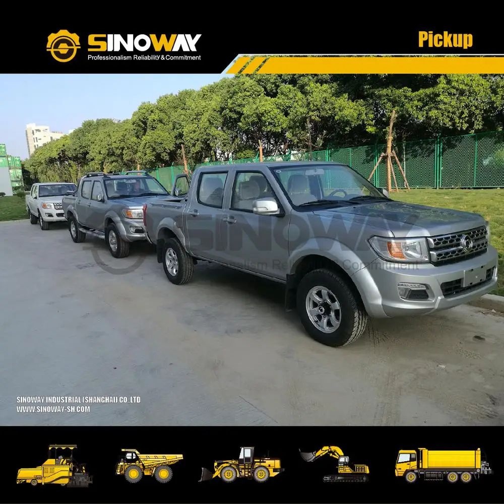  Заводская поставка полный привод 4WD с двойной кабиной гитарный пикап на дизельном двигателе fishman для