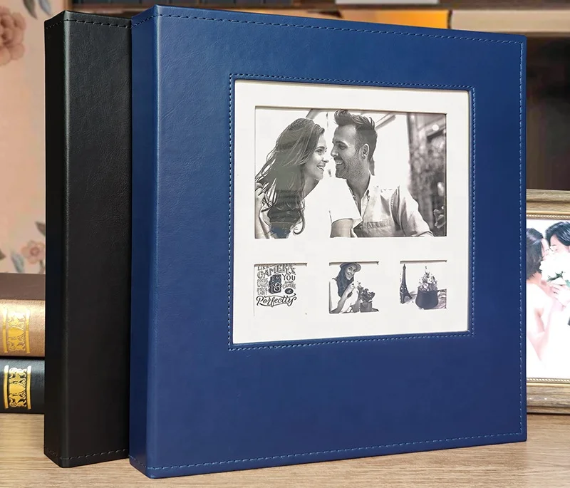 Wholesale Custom Made Self Adhesive Photo Album Magnetic Scrapbook Album Scrapbook for Valentines Day Birthday Gifts Memory
