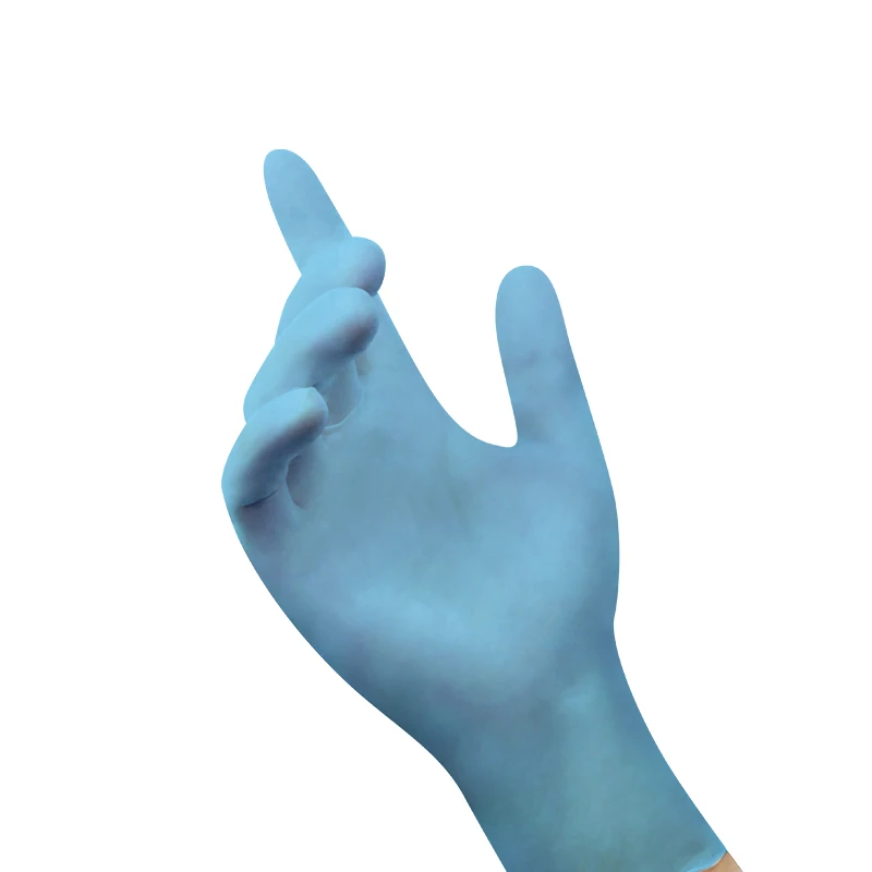S/M/L/XL/XXL Disposable Count Bulk Glove Powder Free Blue Vinyl Gloves Examination Disposable Blue Vinyl Gloves