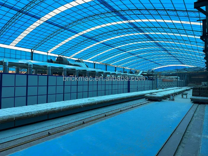 Energy Saving Industrial gas oven Tunnel Hollow Block Firing Automatic Furnace red Brick Making Machine