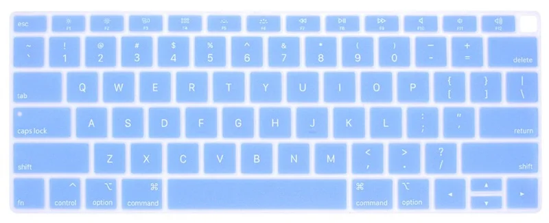 Версия для США силиконовая защитная накладка на клавиатуру Macbook Air 13 A1369 A1466 Retina A1502 A1425 15 дюймов A1398 Pro15