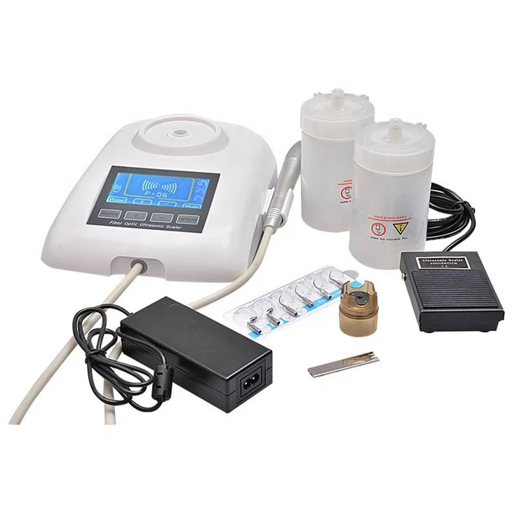 LED Screen Ultrasonic Scaler Cleans Teeth With Bottled Water